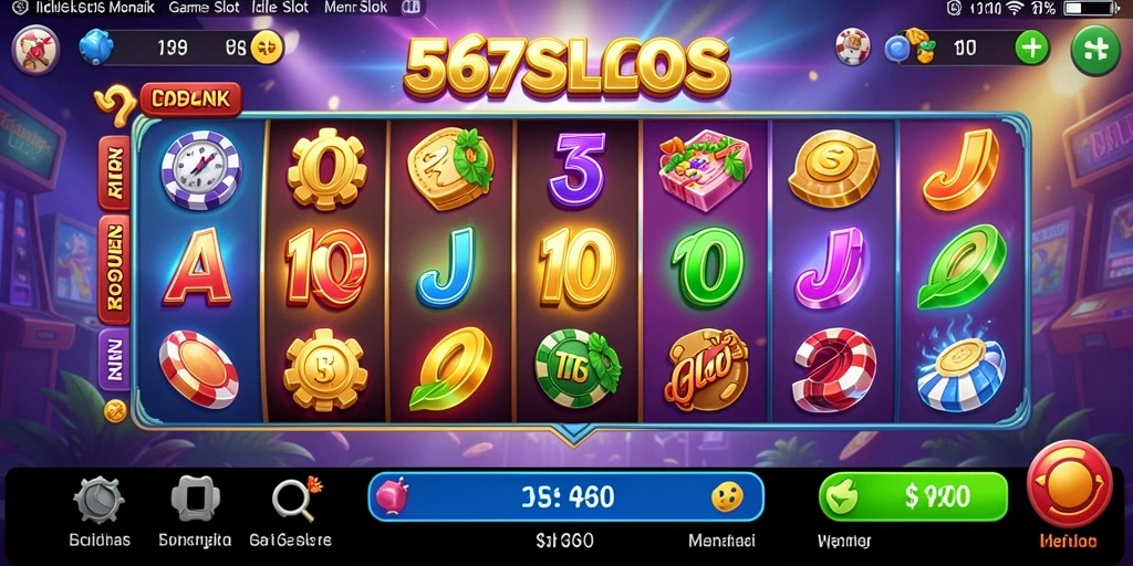 Gameplay menarik dari 567SLOTS dengan mesin slot yang beragam.