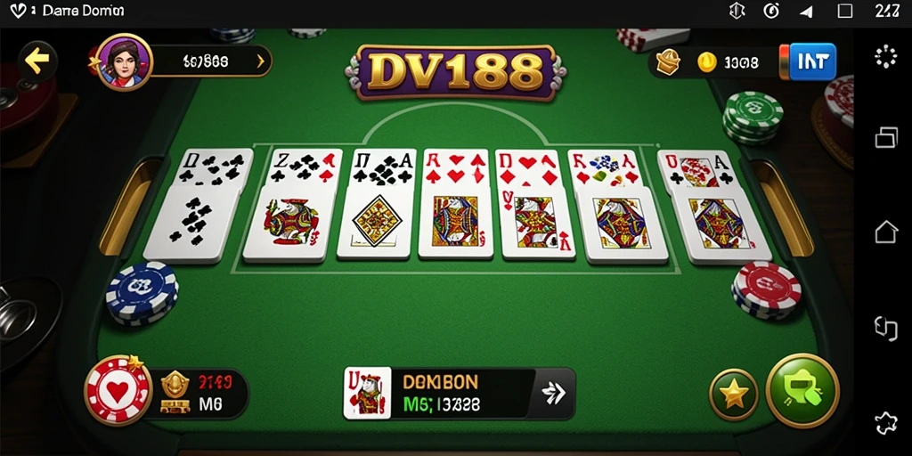 Tampilan gameplay Domino yang menarik dan menantang di DV188.