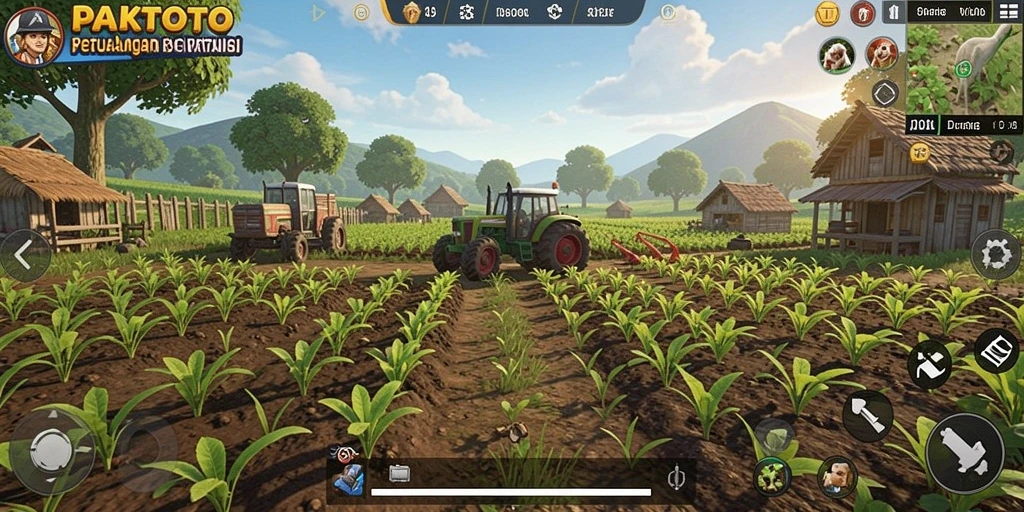 Gameplay menarik PAKTOTO dengan berbagai tanaman dan hewan.