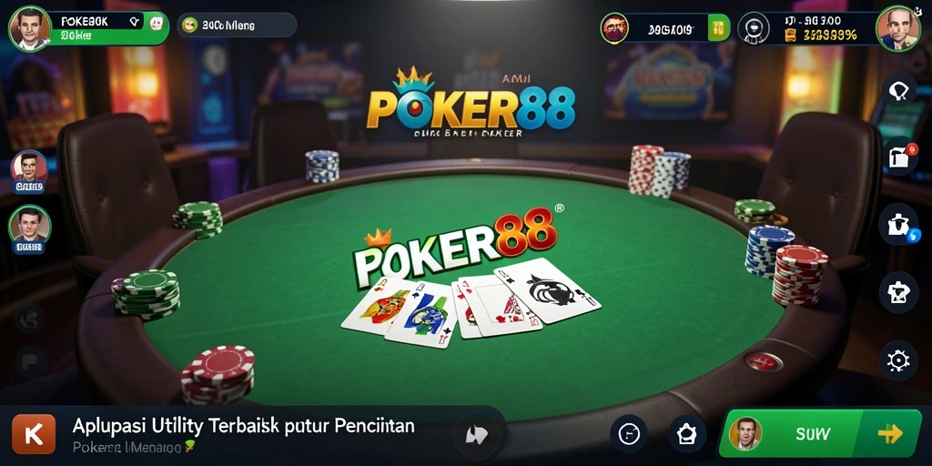 Tangkapan layar POKER88 menampilkan antarmuka yang menarik dan gameplay yang mendebarkan.