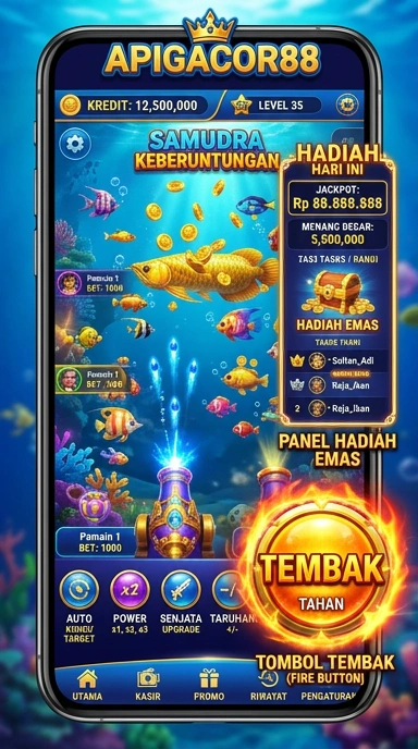 Tampilan antarmuka apigacor88 yang bersih dan efisien.